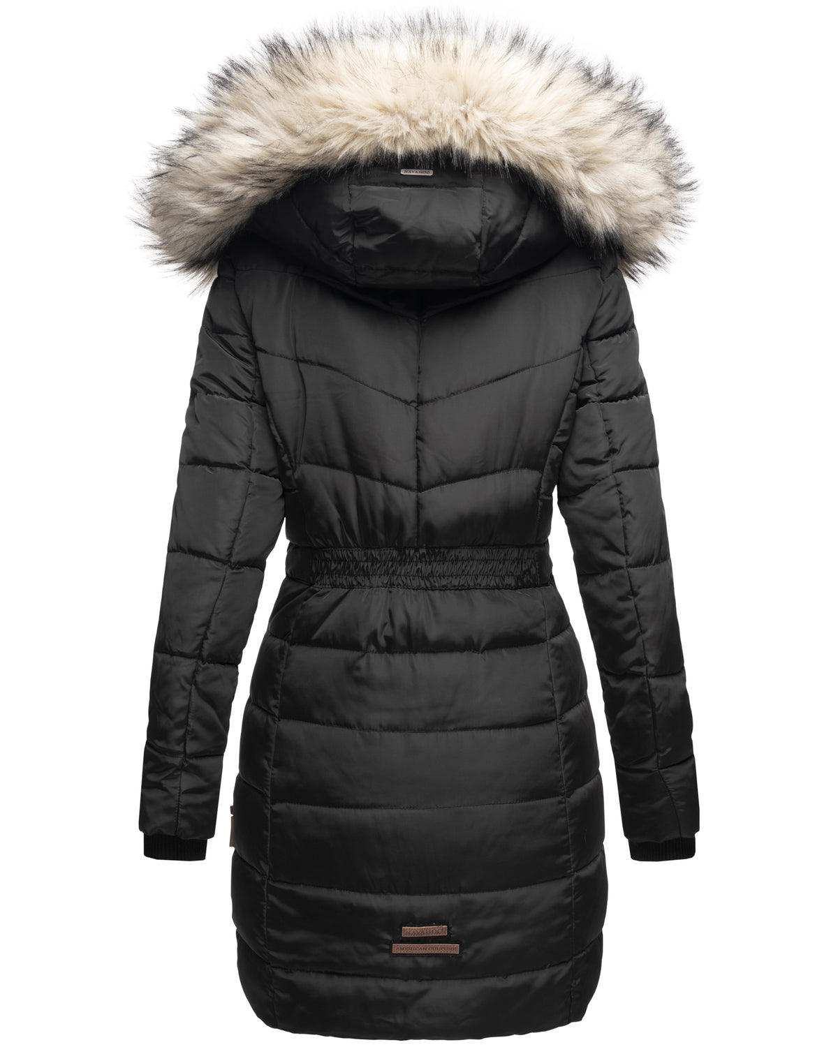 NAVAHOO Winter Quilted Jacket Black PAULA