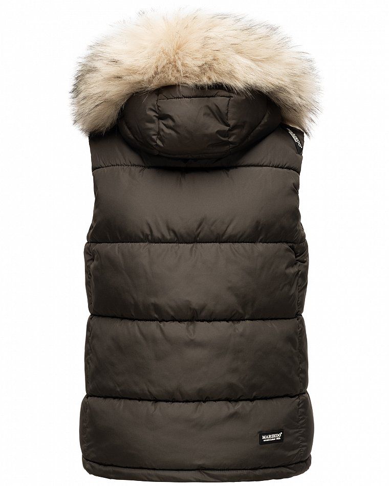 MARIKOO Padded Vest Body Warmer EISFLOCKCHEN Olive