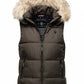 MARIKOO Padded Vest Body Warmer EISFLOCKCHEN Olive