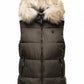 MARIKOO Padded Vest Body Warmer EISFLOCKCHEN Olive