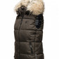 MARIKOO Padded Vest Body Warmer EISFLOCKCHEN Olive