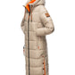 NAVAHOO Long Winter Padded Jacket Taupe SCHMUSEENGEL