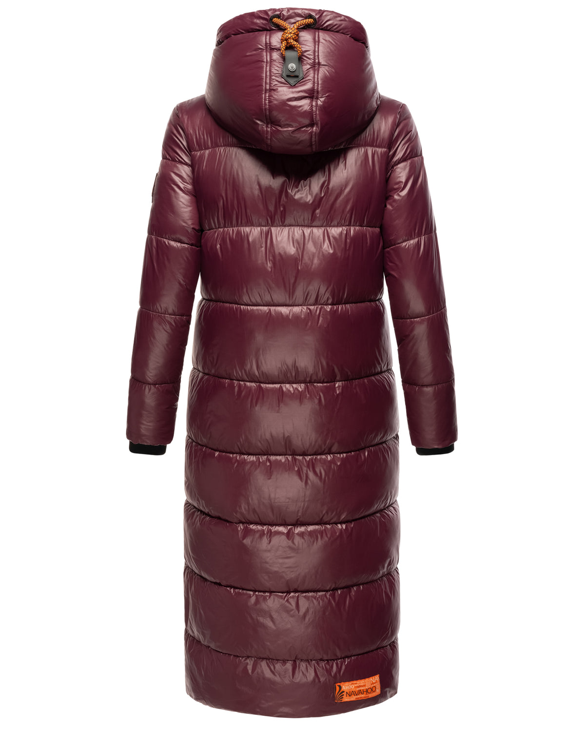 NAVAHOO Long Winter Padded Jacket Wine SCHMUSEENGEL