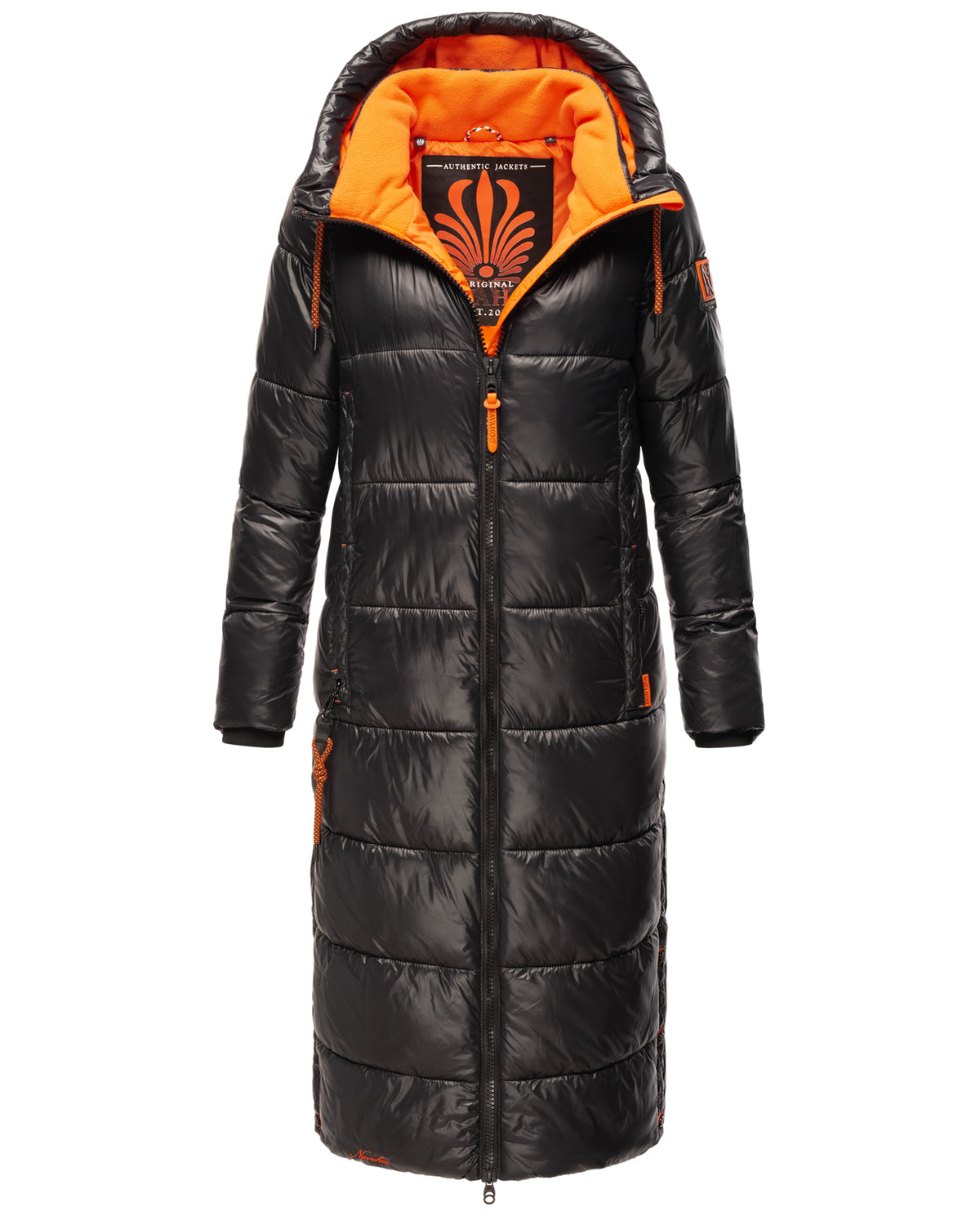 NAVAHOO Long Winter Padded Jacket Black SCHMUSEENGEL