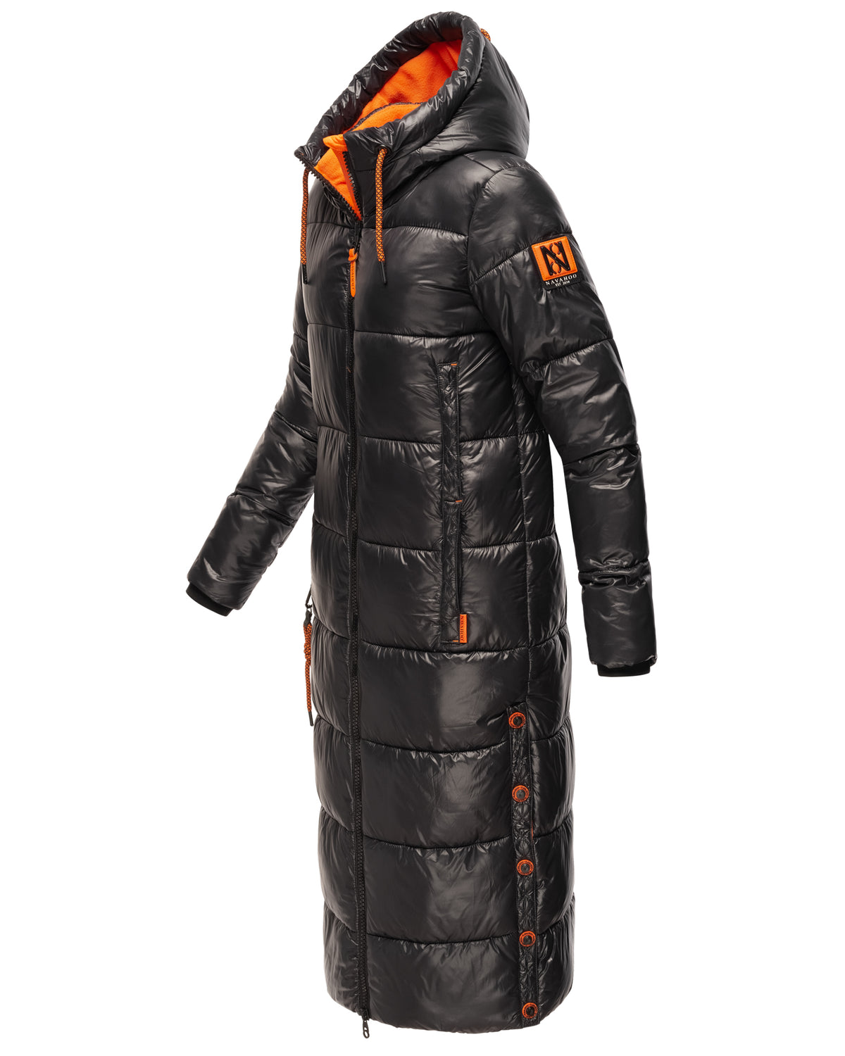 NAVAHOO Long Winter Padded Jacket Black SCHMUSEENGEL