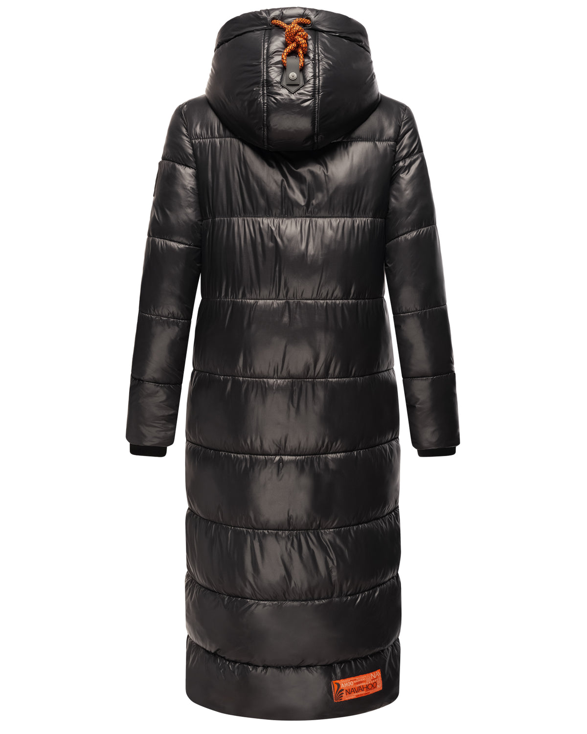 NAVAHOO Long Winter Padded Jacket Black SCHMUSEENGEL