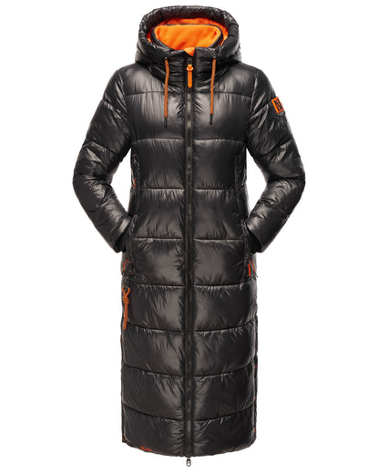 NAVAHOO Long Winter Padded Jacket Black SCHMUSEENGEL