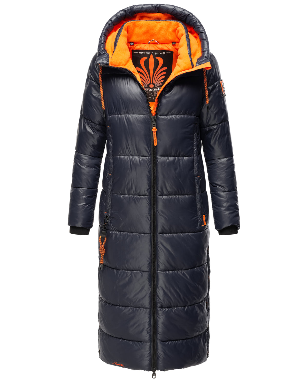 NAVAHOO Long Winter Padded Jacket Blue SCHMUSEENGEL