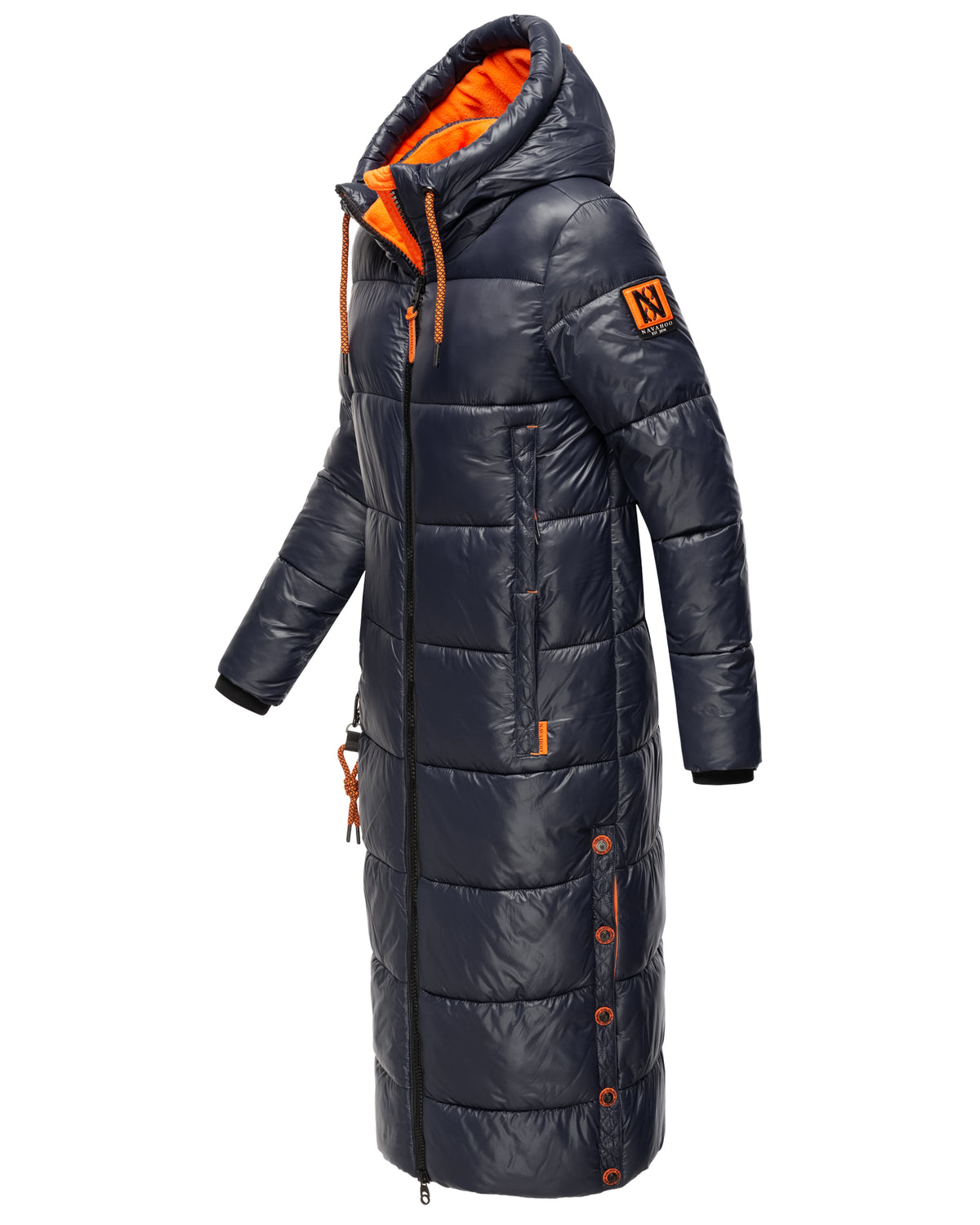 NAVAHOO Long Winter Padded Jacket Blue SCHMUSEENGEL