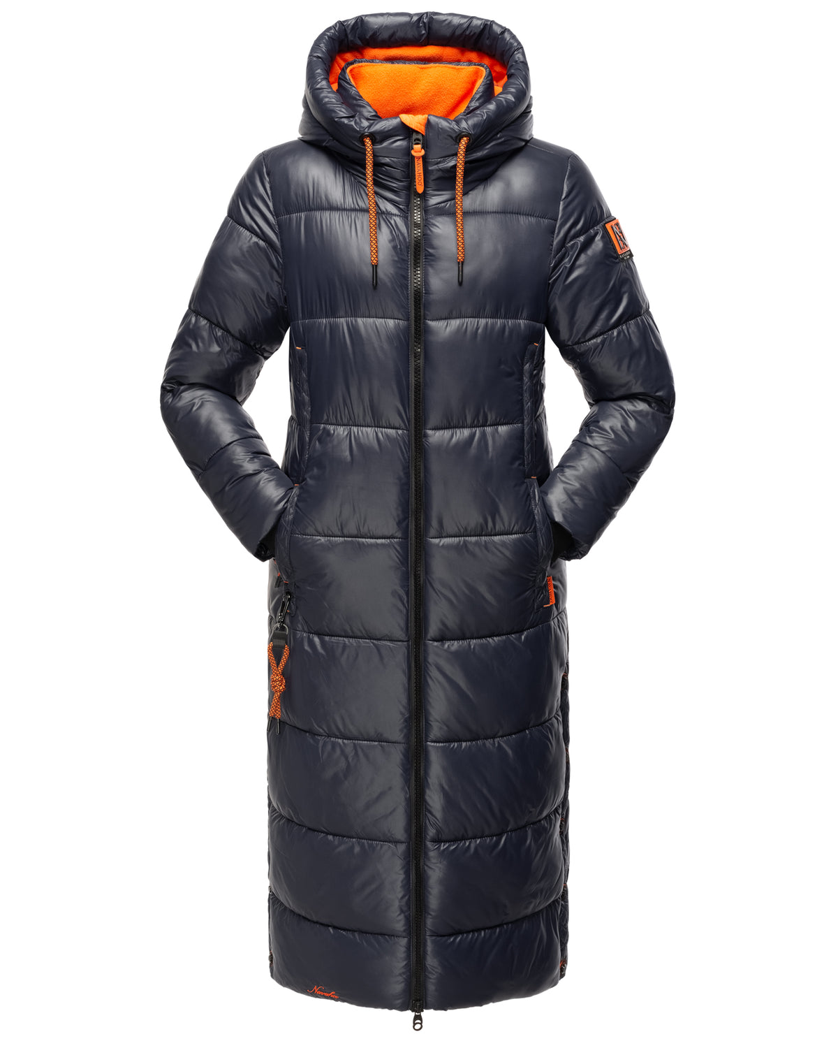 NAVAHOO Long Winter Padded Jacket Blue SCHMUSEENGEL