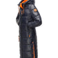 NAVAHOO Long Winter Padded Jacket Blue SCHMUSEENGEL