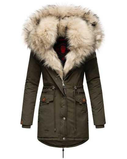 NAVAHOO Winter Jacket Military Green SWEETY