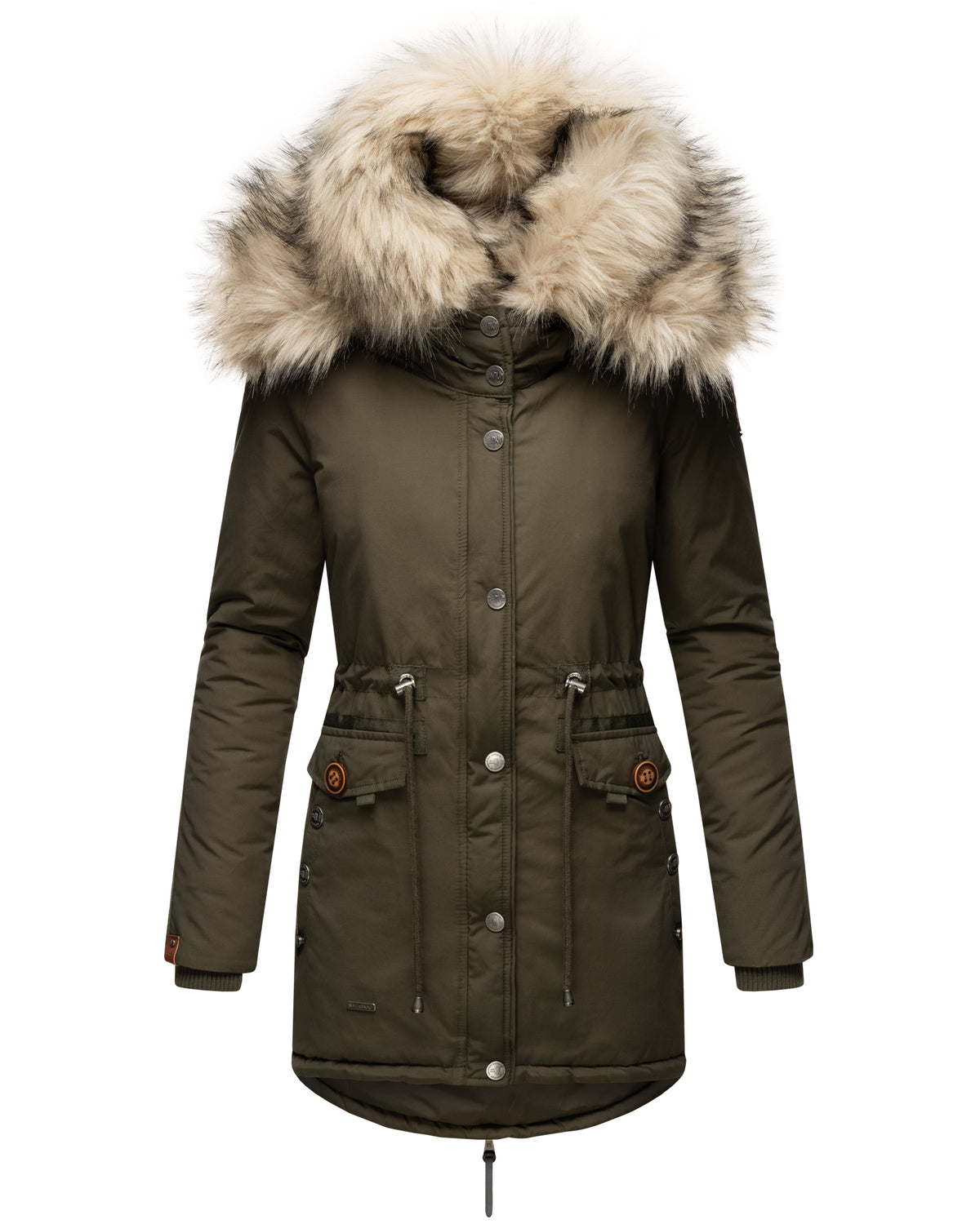 NAVAHOO Winter Jacket Military Green SWEETY