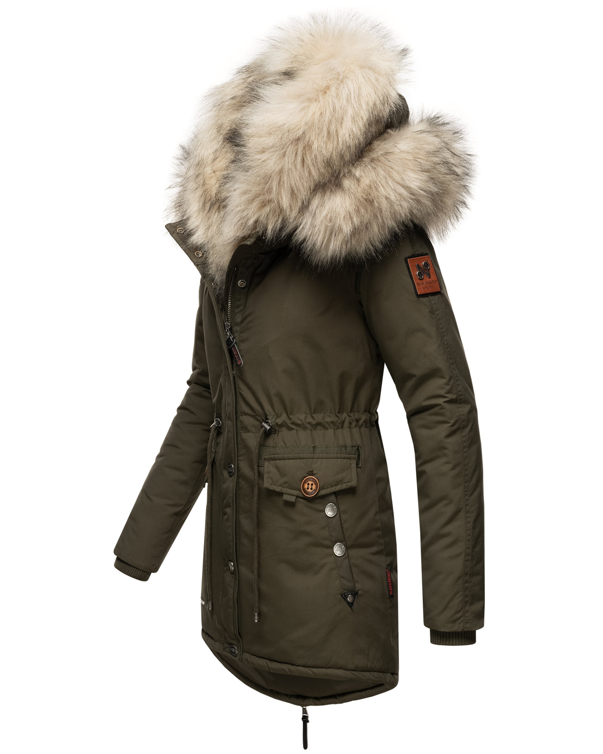 NAVAHOO Winter Jacket Military Green SWEETY