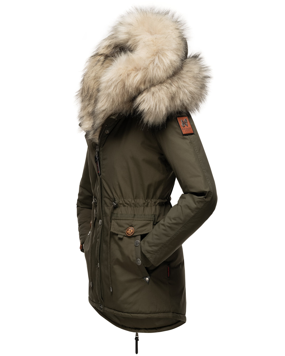 NAVAHOO Winter Jacket Military Green SWEETY