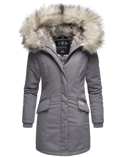 NAVAHOO Winter Coat Grey CRISTAL