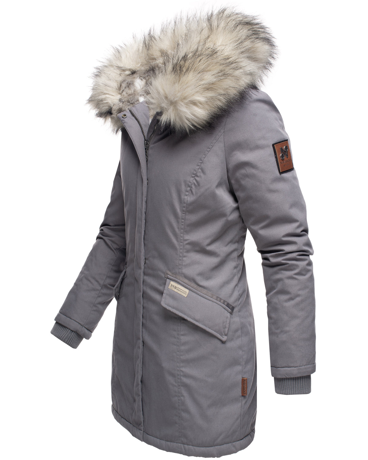 NAVAHOO Winter Coat Grey CRISTAL