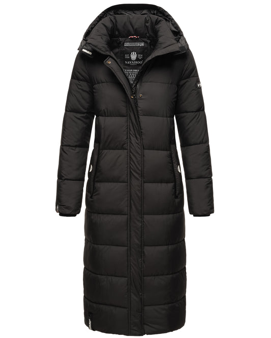 NAVAHOO Extra Long Quilted Coat For Women ISALIE