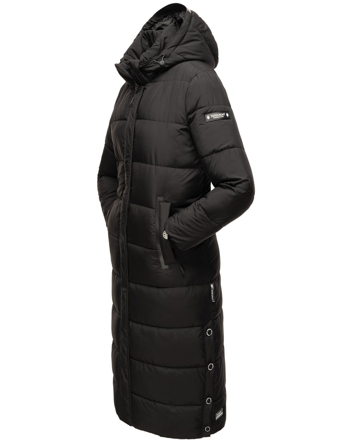 NAVAHOO Extra Long Quilted Coat For Women ISALIE
