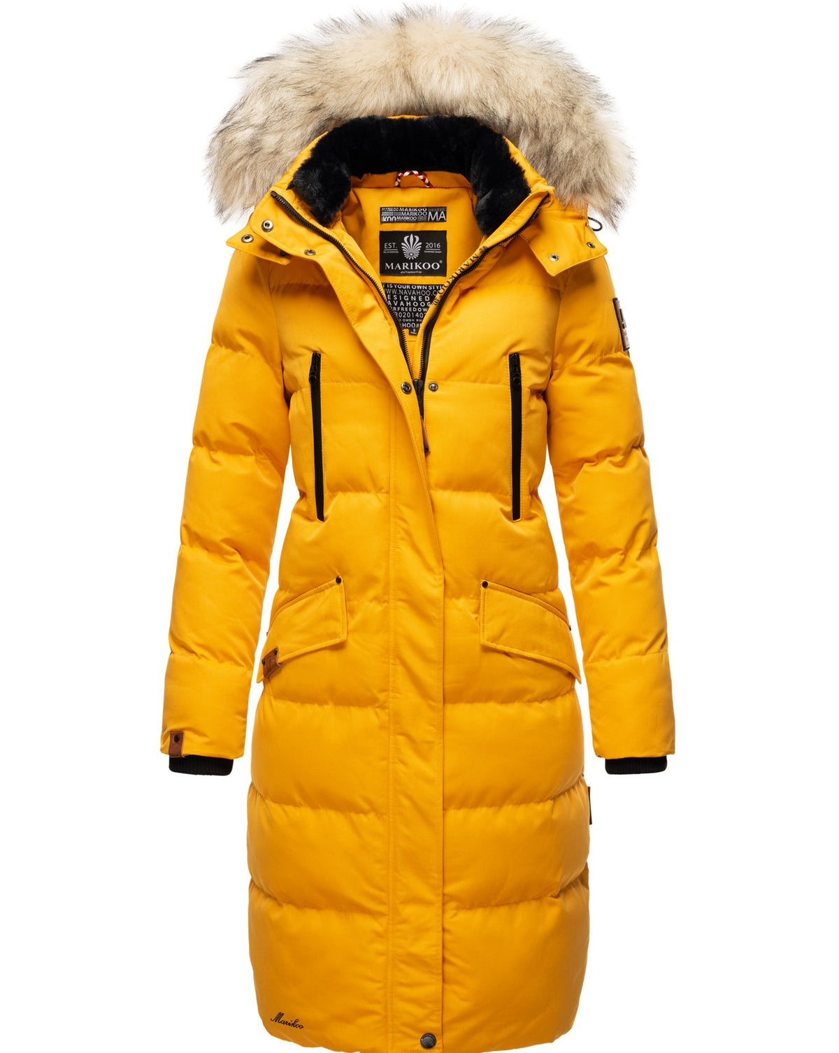MARIKOO Winter Quilted Coat SNOW STAR