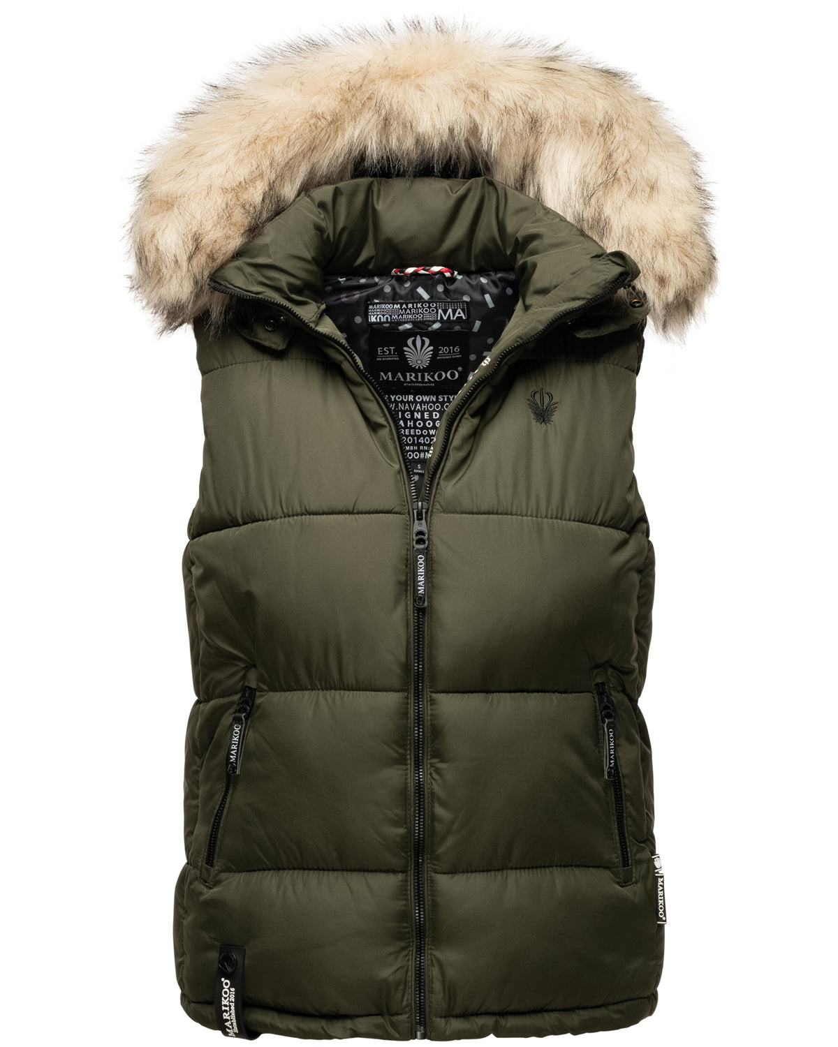 Olive color vest