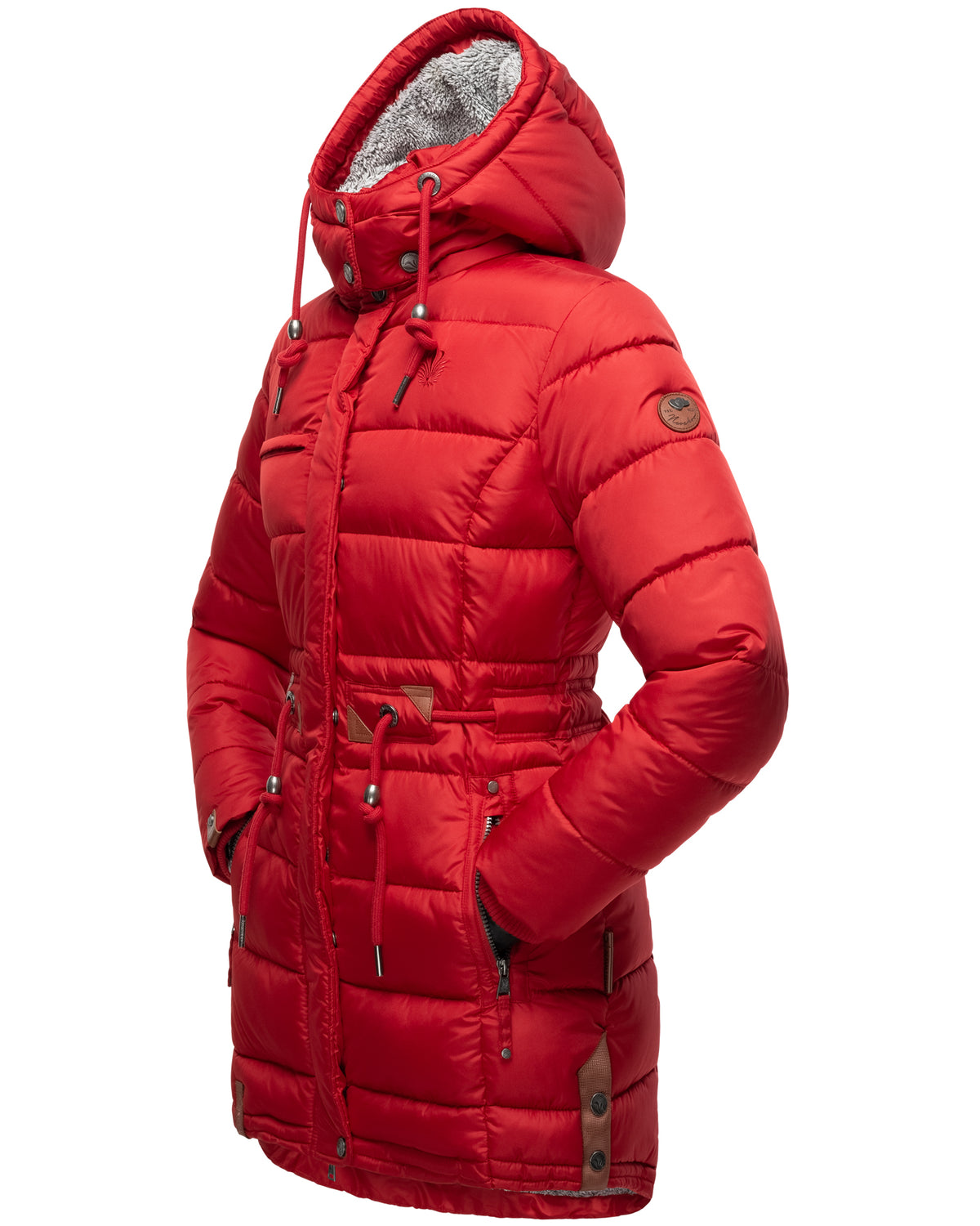 NAVAHOO Quilted Winter Coat With Removable Hood DALIEE