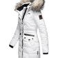 NAVAHOO Winter Quilted Jacket White PAULA