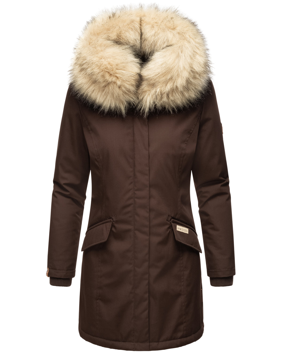 NAVAHOO Winter Coat Brown CRISTAL