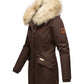 NAVAHOO Winter Coat Brown CRISTAL