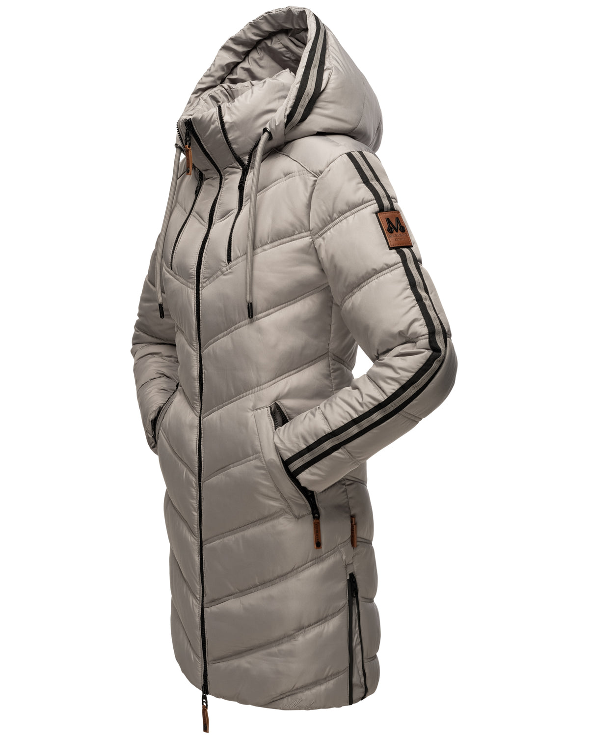 Zinc Grey Hooded Jacket