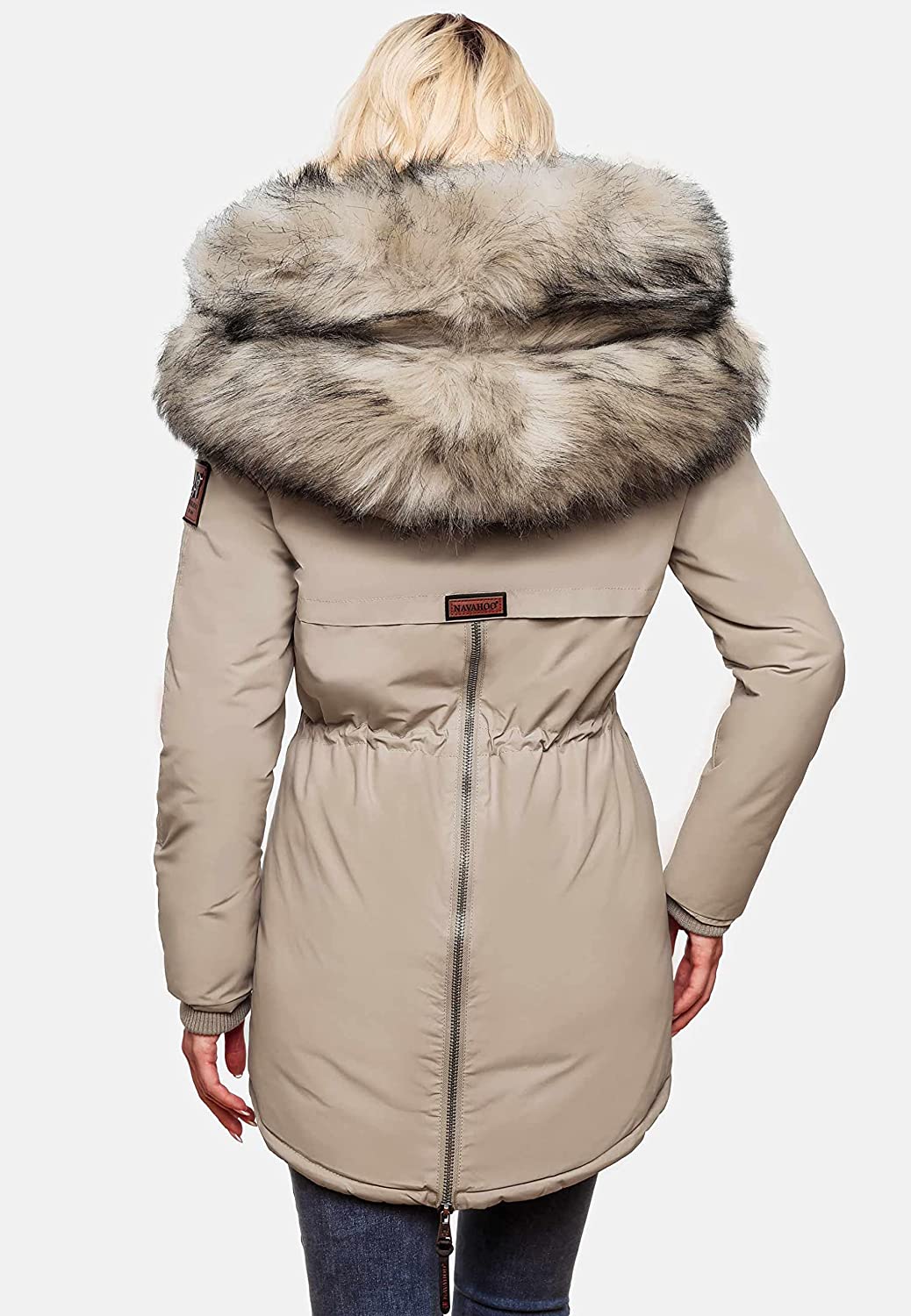 NAVAHOO Winter Jacket Taupe SWEETY