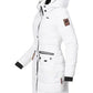 NAVAHOO Winter Quilted Jacket White PAULA