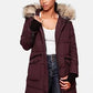 Wine Color Winter Jacket