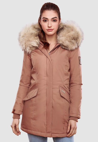 NAVAHOO Winter Coat Terracotta CRISTAL