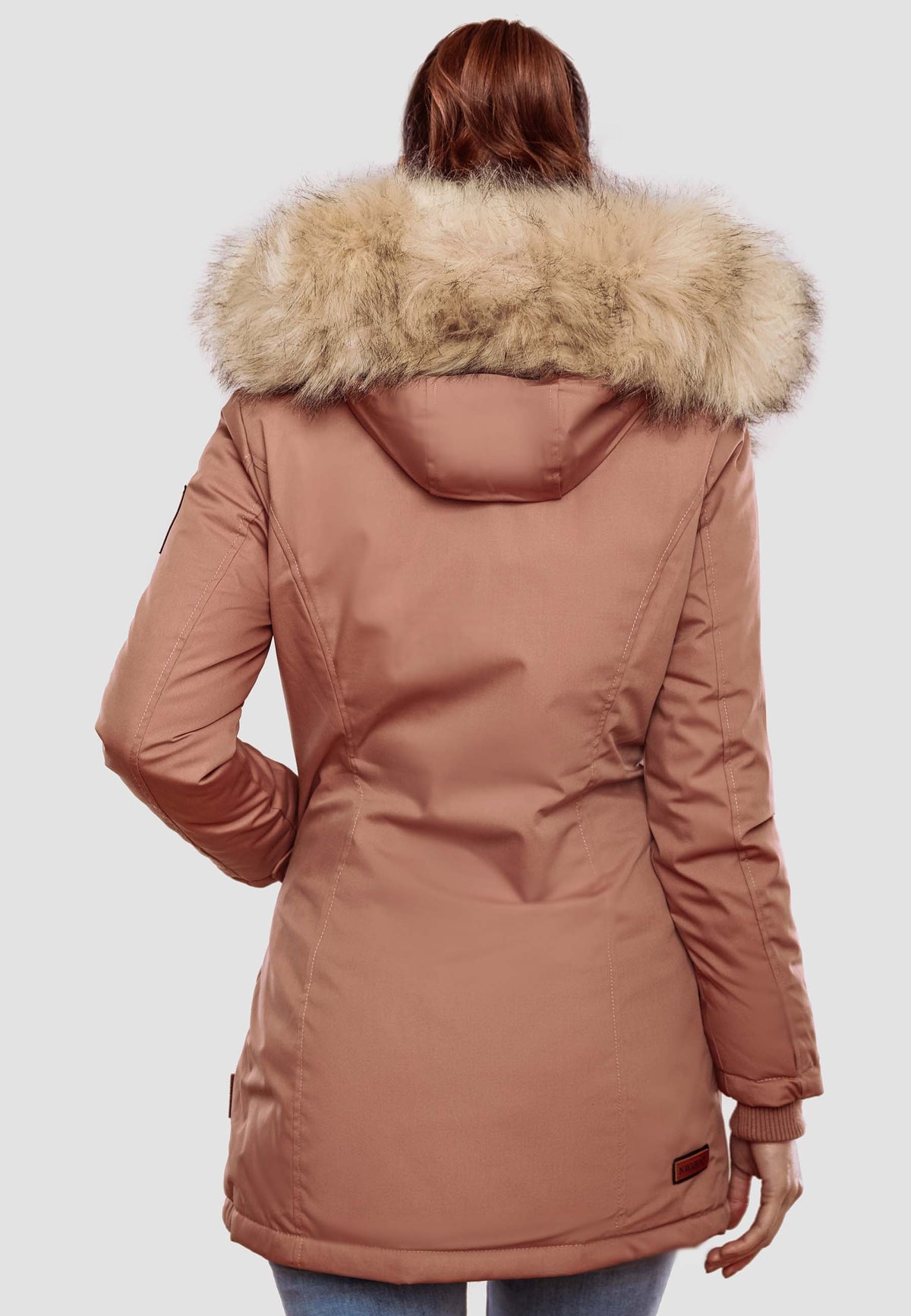 NAVAHOO Winter Coat Terracotta CRISTAL