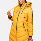 Yellow padded jacket ARMASA